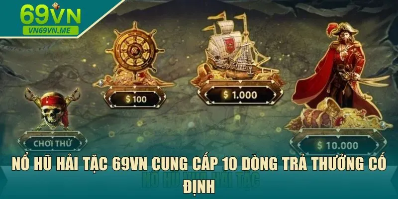 Nổ hũ hải tặc 69VN 